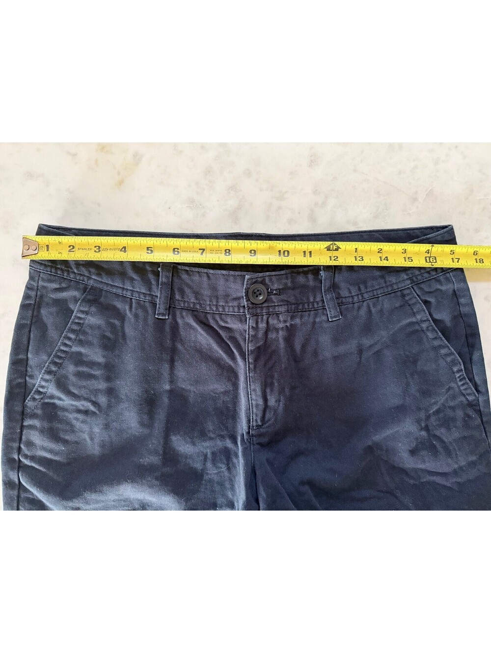 Eddie Bauer Navy Shorts- Size 8 - Picture 2 of 6